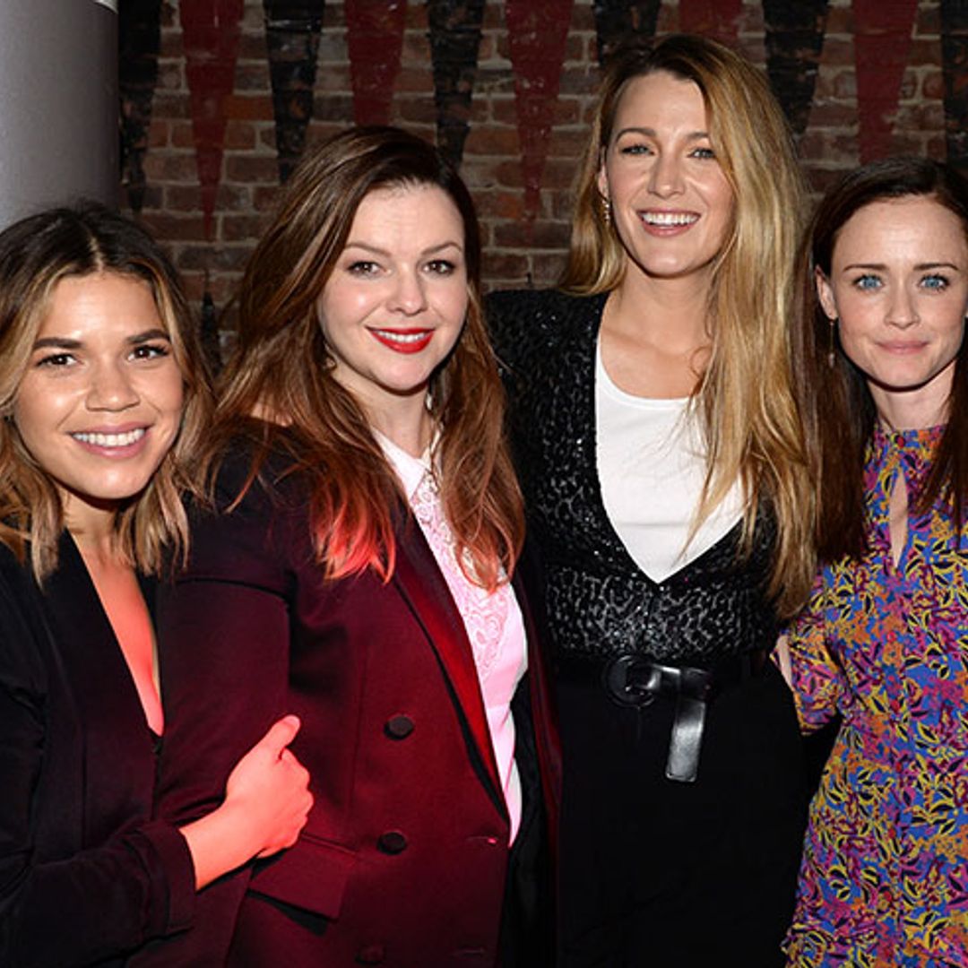 Ugly Betty's America Ferrera reunites with Sisterhood co-stars after pregnancy announcement