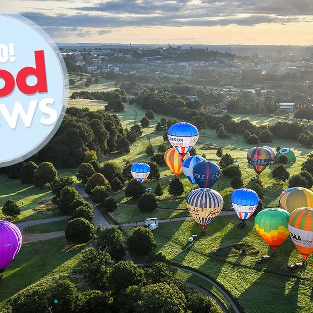 Bristol's hot air balloon flypast is so beautiful you have to see it - watch