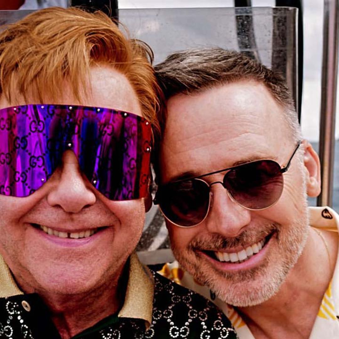 David Furnish shares incredibly rare holiday photo of his and Elton John's sons – and they are daredevils!