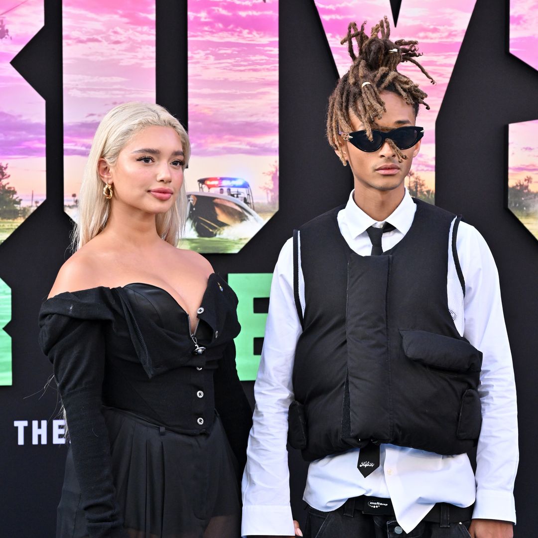 Jaden Smith packs on the PDA with girlfriend Sab Zada after making public debut at dad's premiere