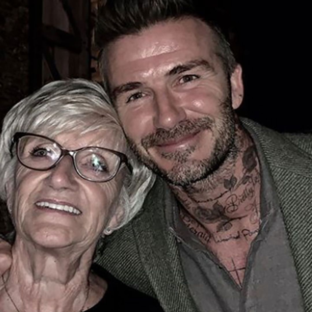 David Beckham takes his mum out for a special day