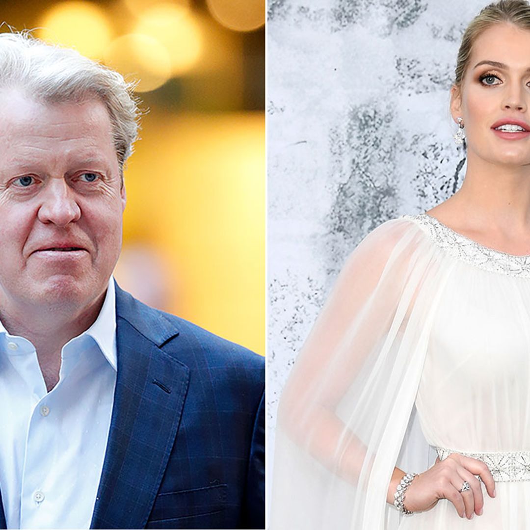 Did Charles Spencer miss his daughter Kitty Spencer's wedding celebrations?