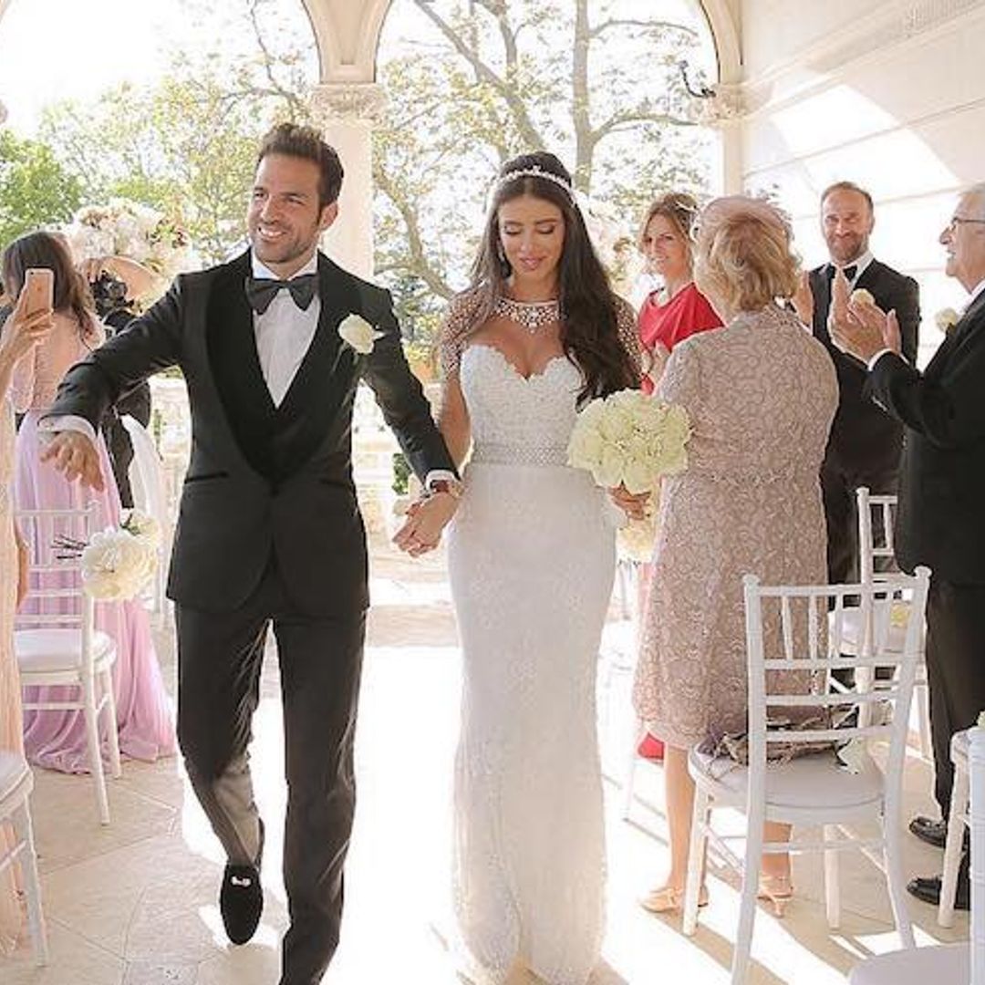 Football star Cesc Fabregas marries in Meghan Markle's wedding hotel