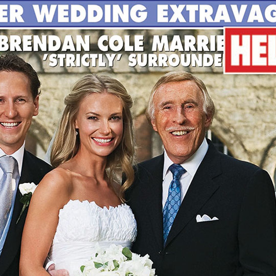 Brendan Cole's breathtaking wedding to model bride Zoe – with Strictly packed guestlist
