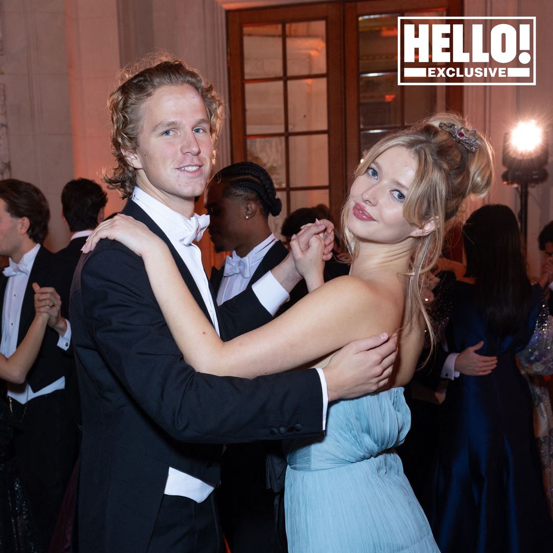 Apple Martin joined by dashing date Count Leo Henckel von Donnersmarck at Debutante Ball