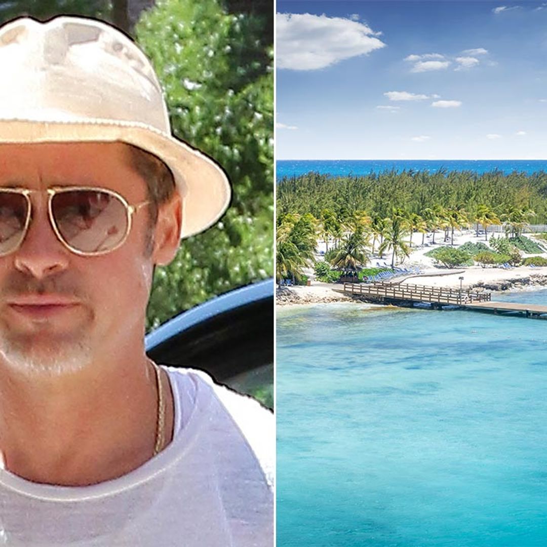 Shirtless Brad Pitt enjoys exotic five-star holiday - inside
