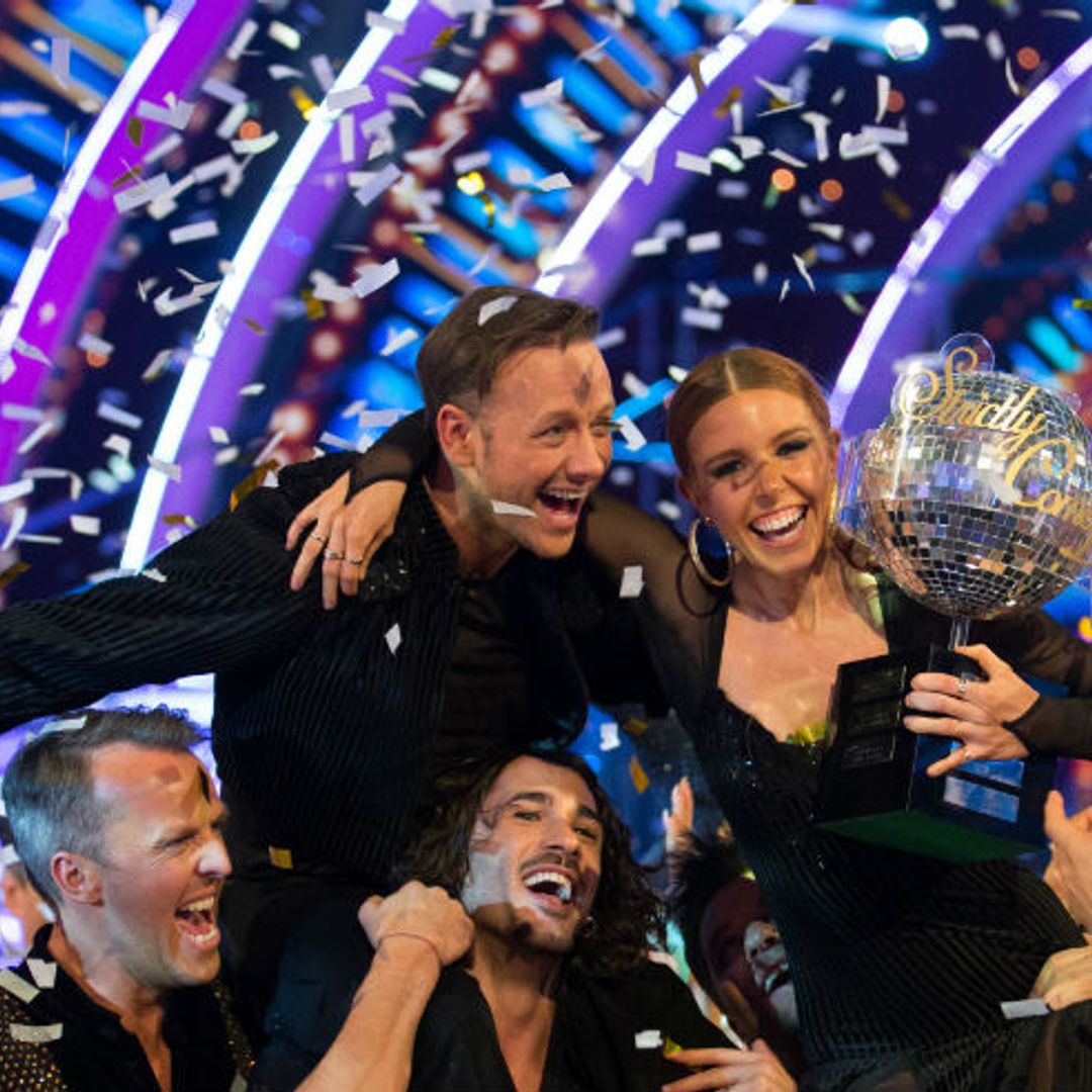 Strictly winner Stacey Dooley lost the Glitterball trophy at afterparty