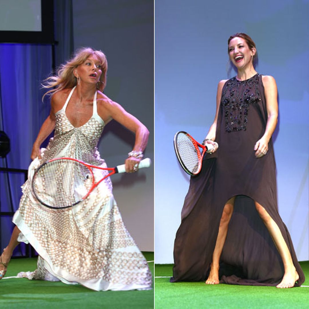 Wimbledon runner-up Novak Djokovic and his stunning girlfriend host star-studded London gala