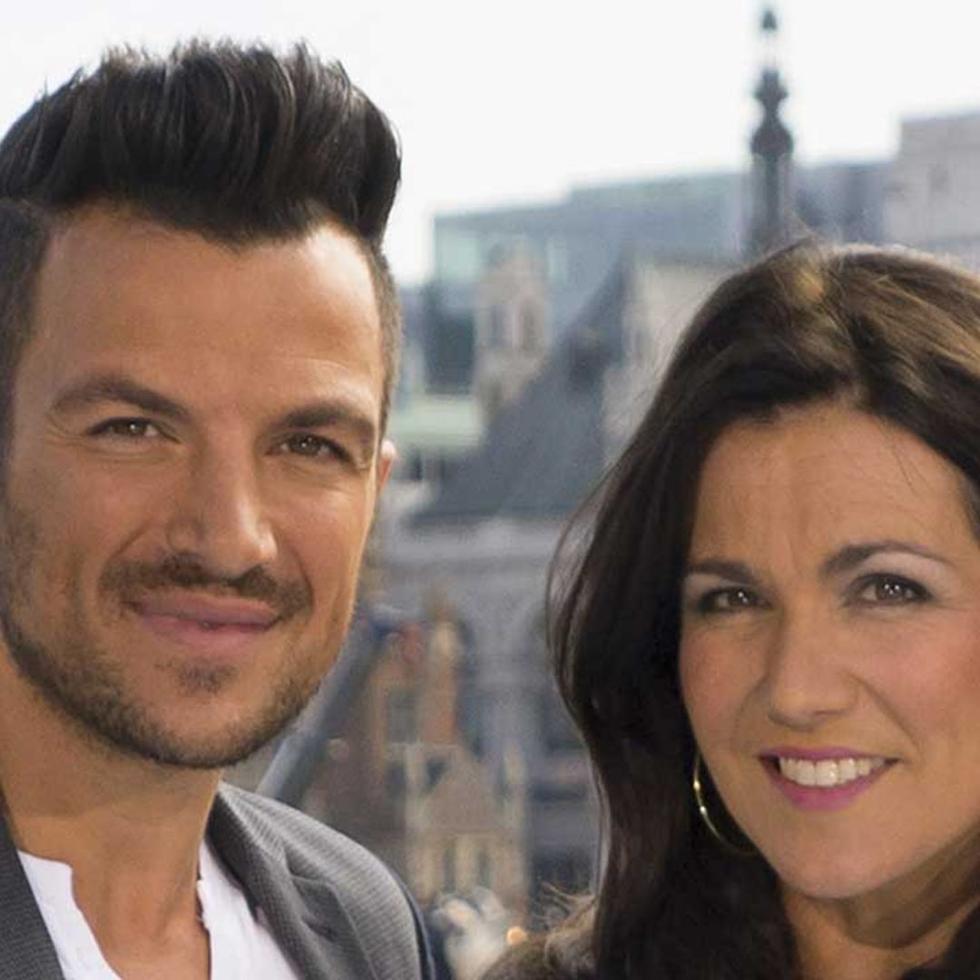 Susanna Reid reacts to being Peter Andre's celebrity crush