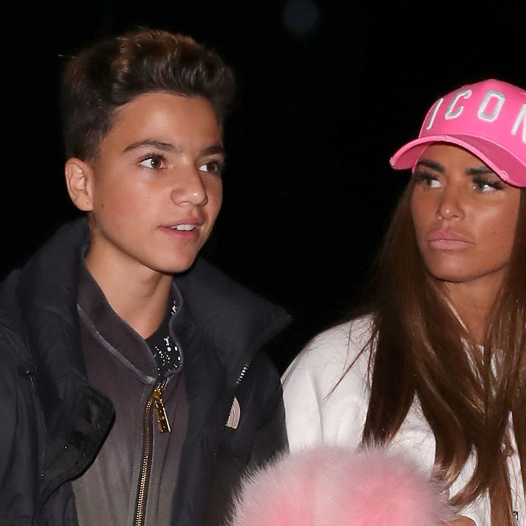 Peter Andre's son Junior makes announcement as mum Katie Price is charged with harassment