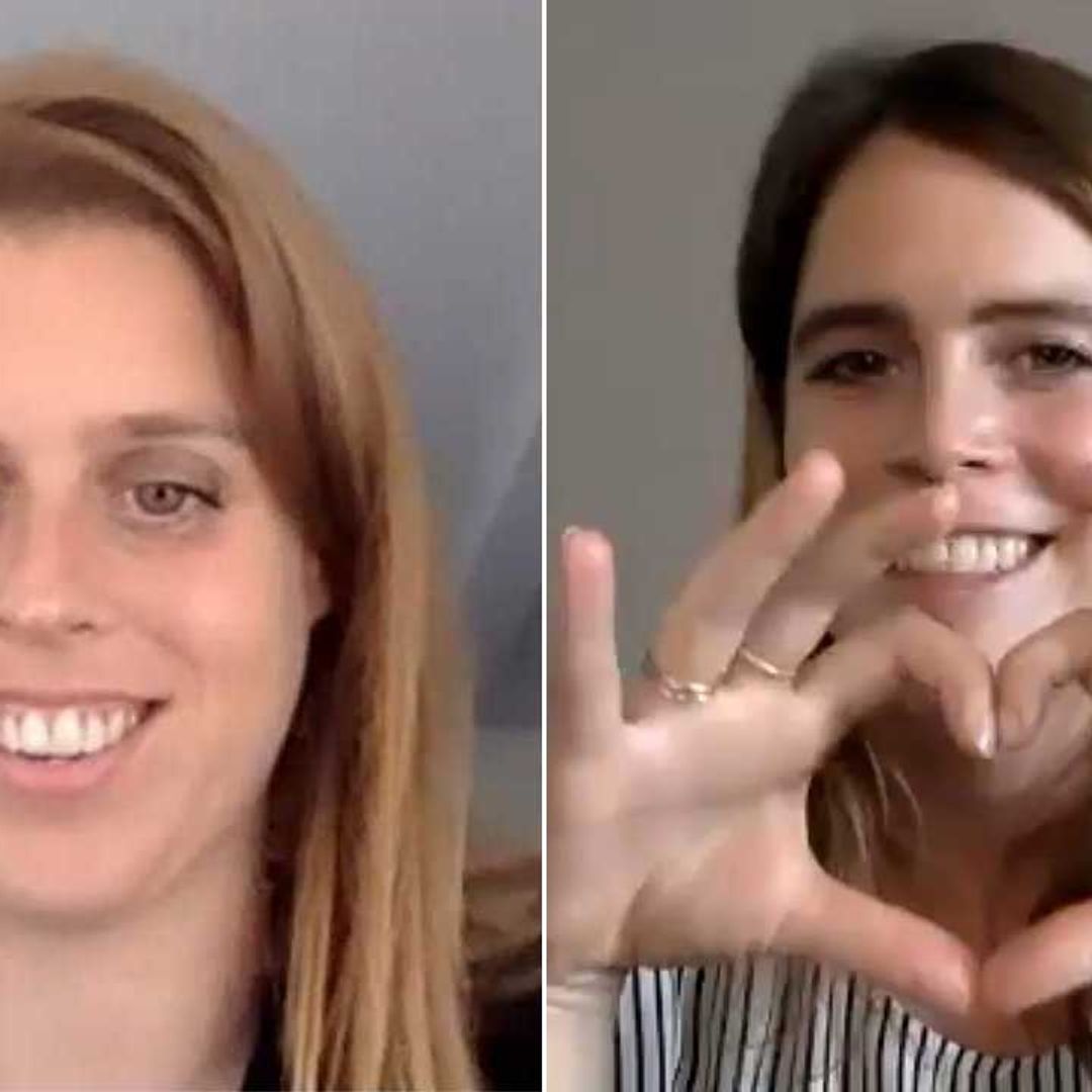 Princess Eugenie inspires young cancer patient to show off her scars in video call with Princess Beatrice