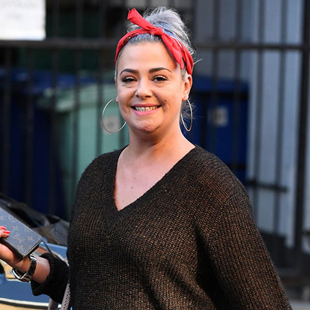 Lisa Armstrong is all smiles on first day of Strictly Come Dancing rehearsals