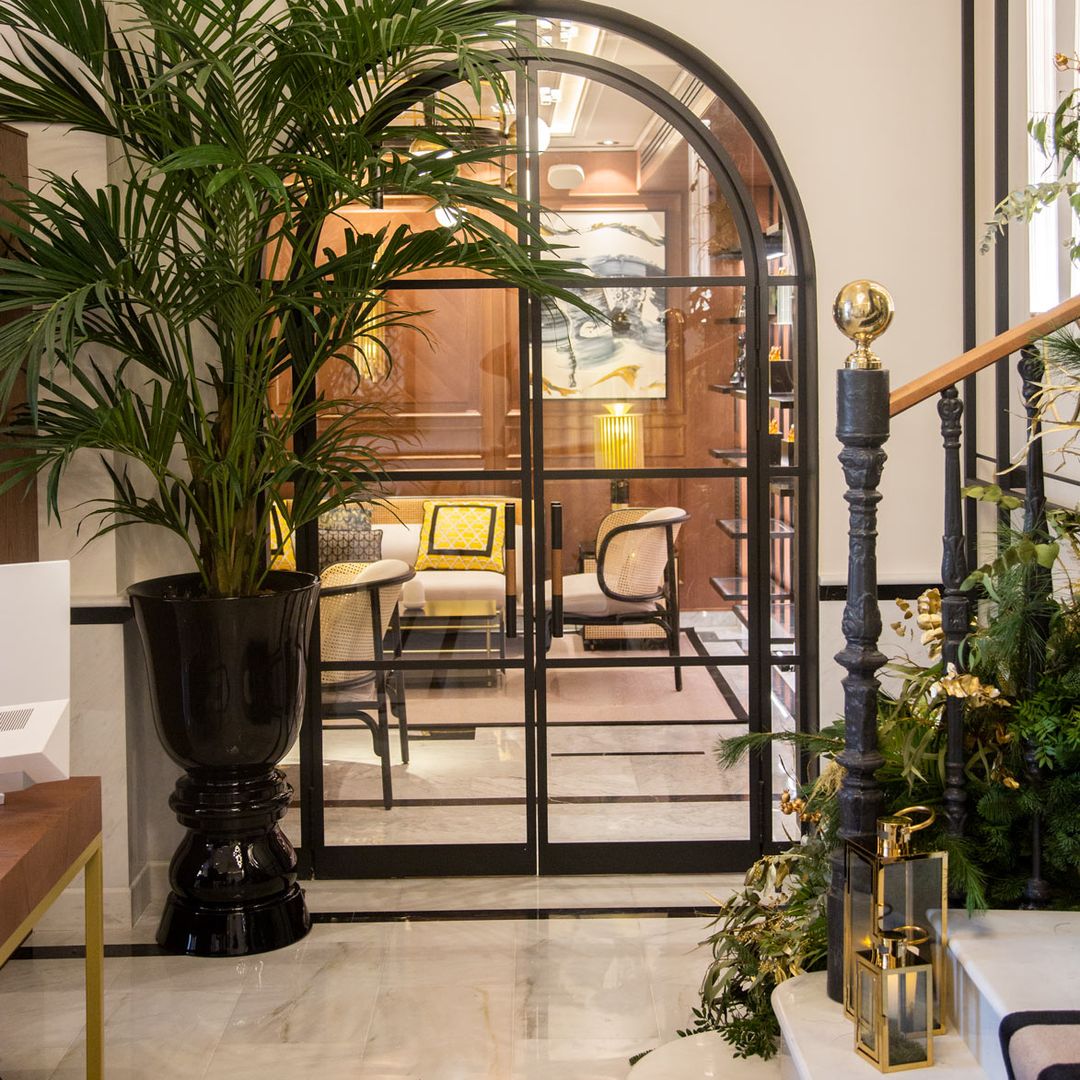 foyer of palacio vallier hotel in valencia