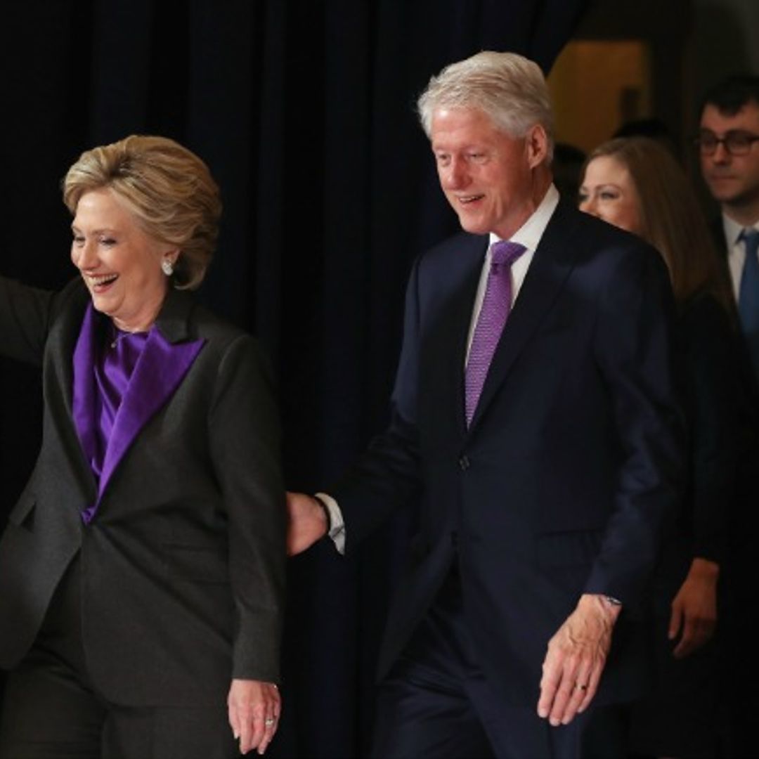 The reason Hillary Clinton wore purple for her concession speech