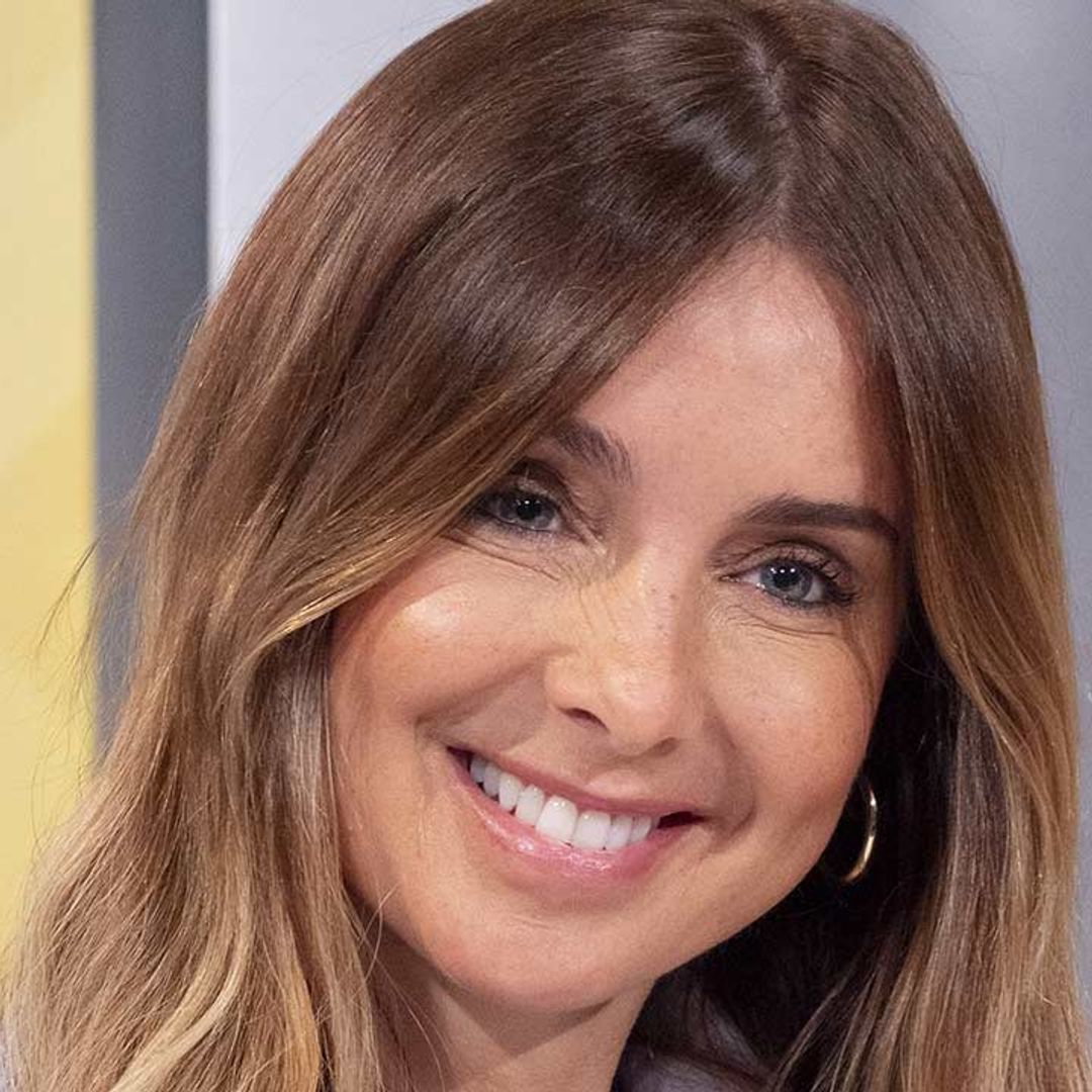 Louise Redknapp's statement shirt sparks reaction during rare appearance