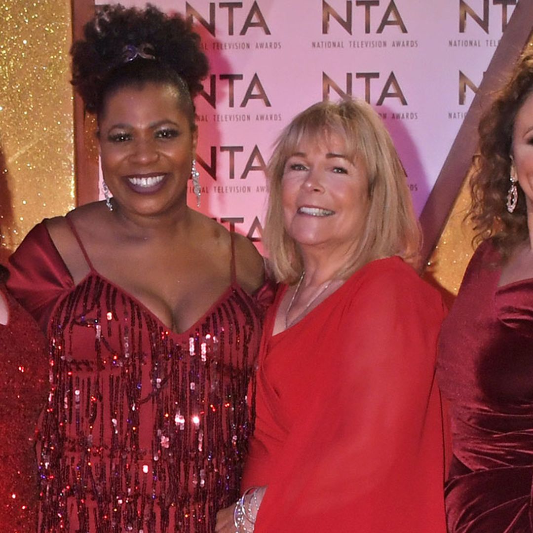 Linda Robson sweetly supported by her Loose Women co-stars on NTAs red carpet - watch video