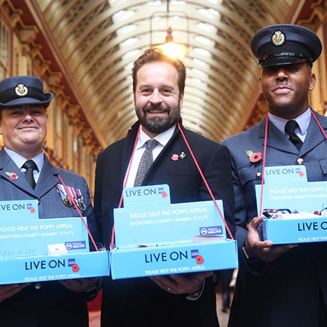 Stars join Europe's biggest charity street collection for WW1 Centenary year