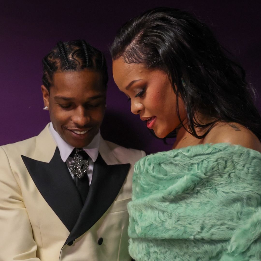 Pregnant Rihanna's son is identical to A$AP Rocky in rare video
