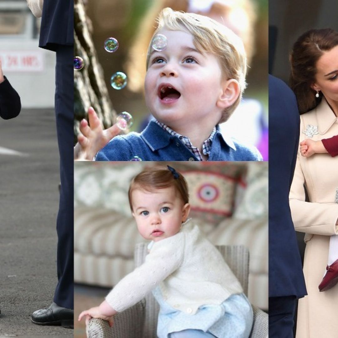 Prince George and Princess Charlotte's 2016 busy year in photos