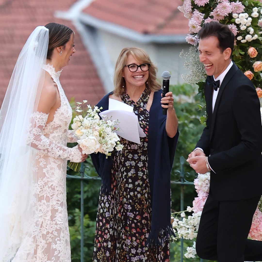  Inside Peter Cincotti and Zeynep Onaran's postcard perfect wedding - where Katie Couric officiated