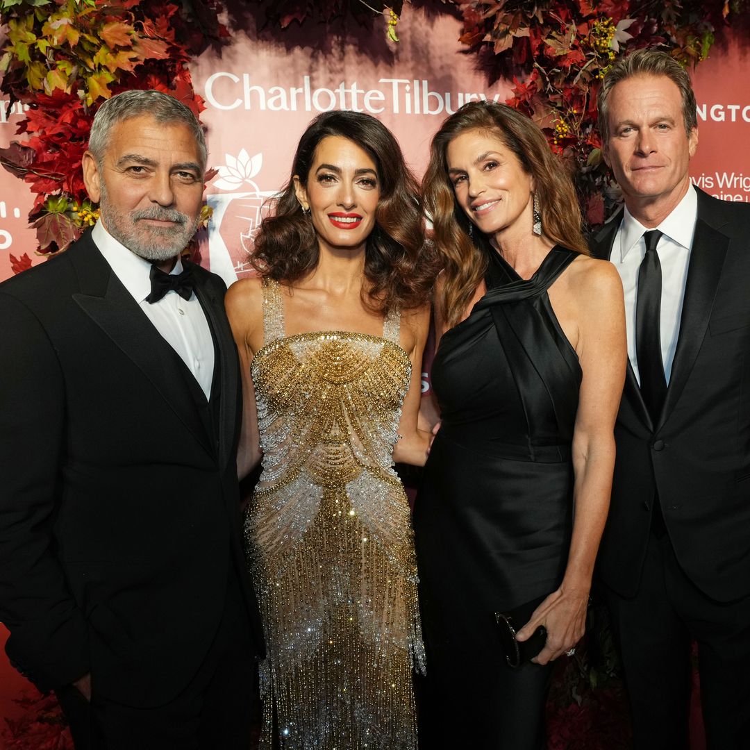 Cindy Crawford's family connection to George and Amal Clooney spans 30 years, two holiday homes and a $1million gift