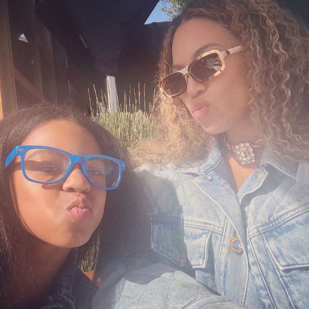 Beyonce's rarely-seen daughter Rumi makes special appearance to support big sister Blue - and wow