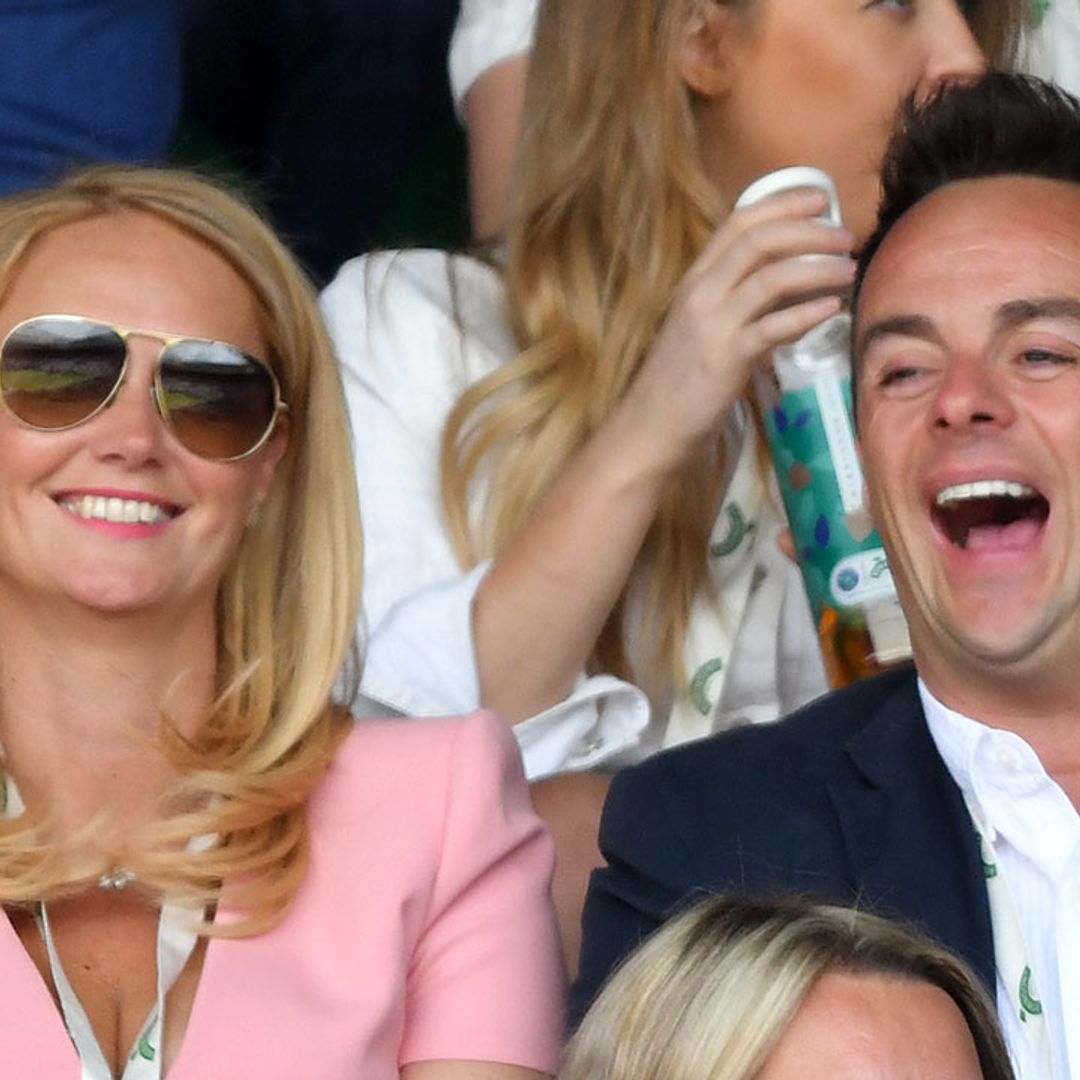 Ant McPartlin and girlfriend Anne-Marie Corbett get photobombed by this TV star