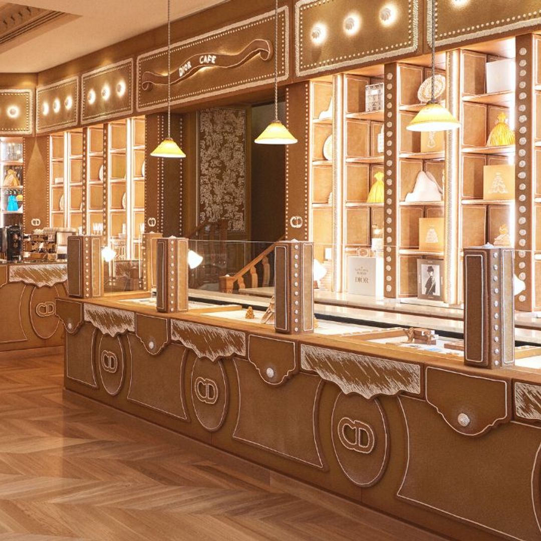Dior's Gingerbread House Café at Harrods is now open and just begging to be Instagrammed