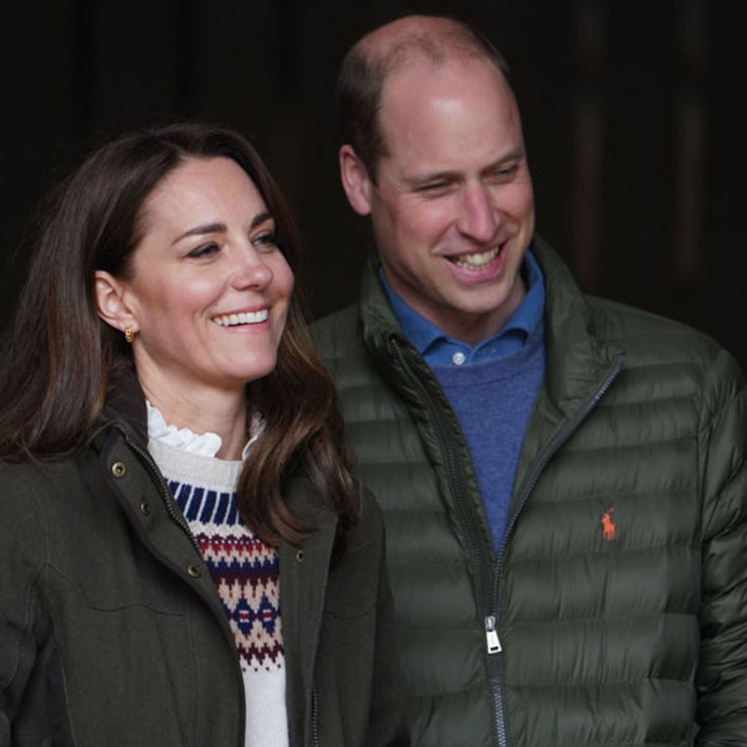 The Duke and Duchess of Cambridge reveal hack for keeping warm in the garden