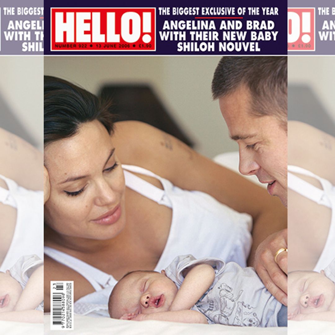 Flashback Friday: Angelina Jolie and Brad Pitt introduce baby Shiloh to the world