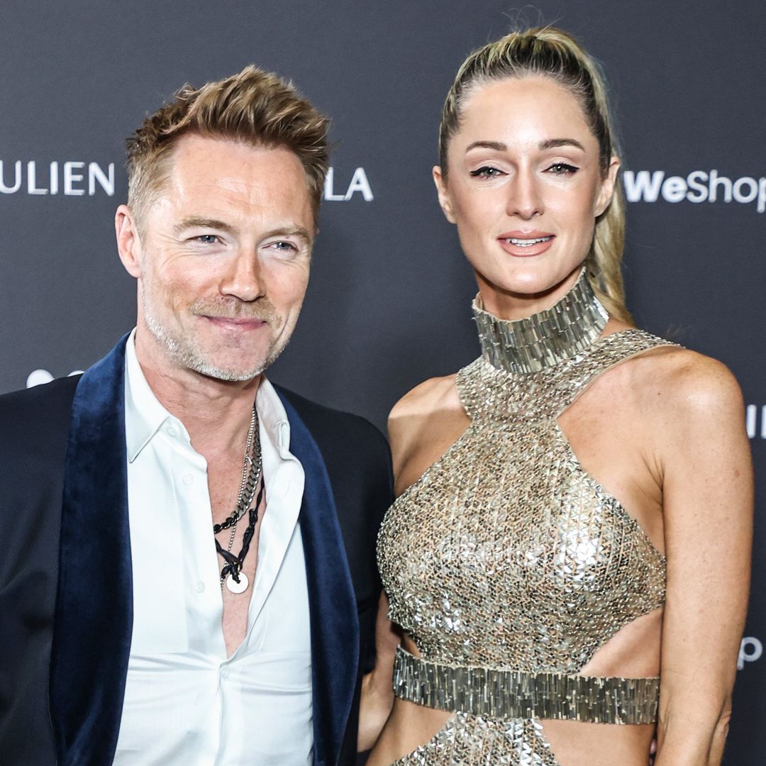 Ronan Keating and wife Storm pose with children to share incredible announcement