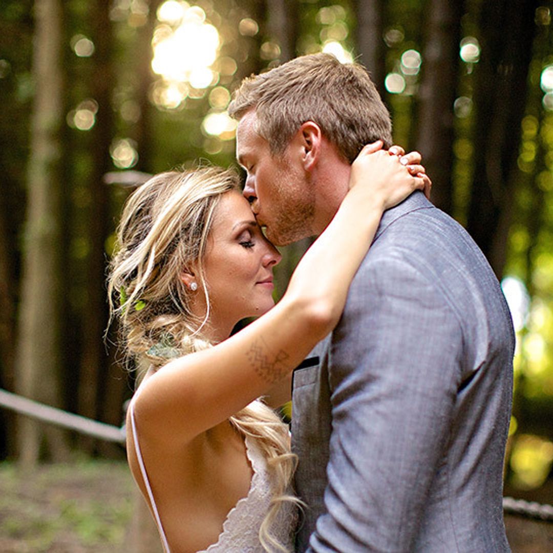 Exclusive: Mike Holmes Jr. and Lisa Grant's enchanting outdoor wedding