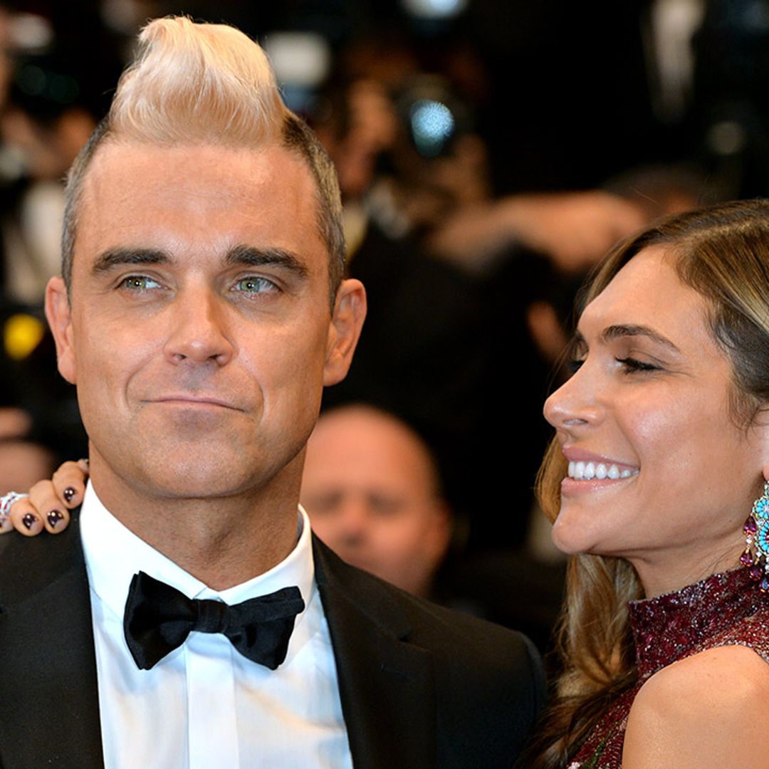 Ayda Field shares a VERY cheeky photo of Robbie Williams! 'Rear of the year 1997'