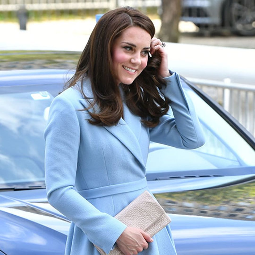 Kate's elegant Emilia Wickstead look for Luxembourg visit