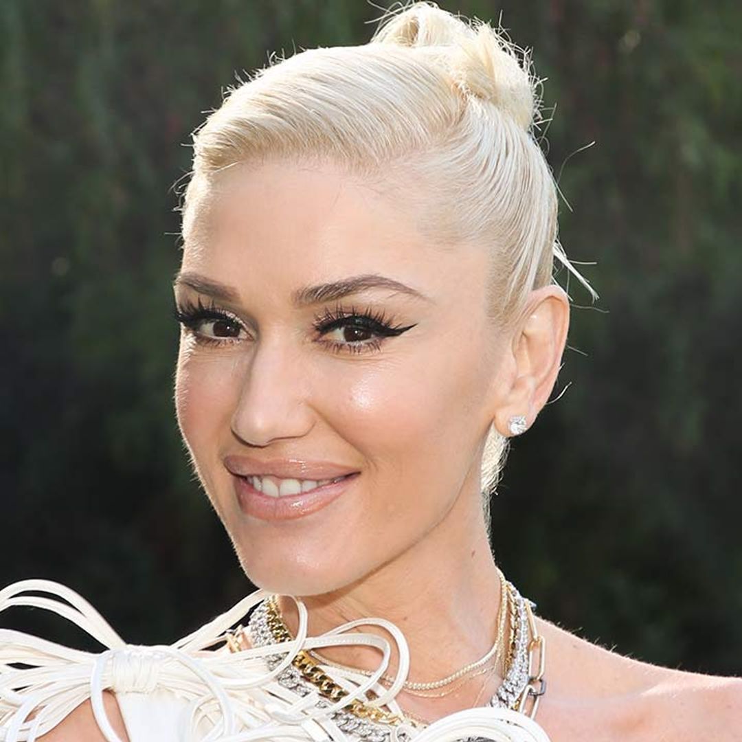 Gwen Stefani stuns in waist-cinching dress as she celebrates exciting news with fans