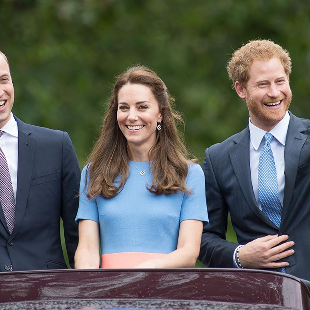 Prince William and Kate Middleton celebrate Prince Harry's birthday apart - see photo