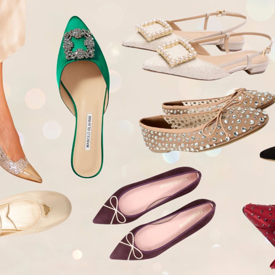 16 Dazzling party season flats for comfy glamour