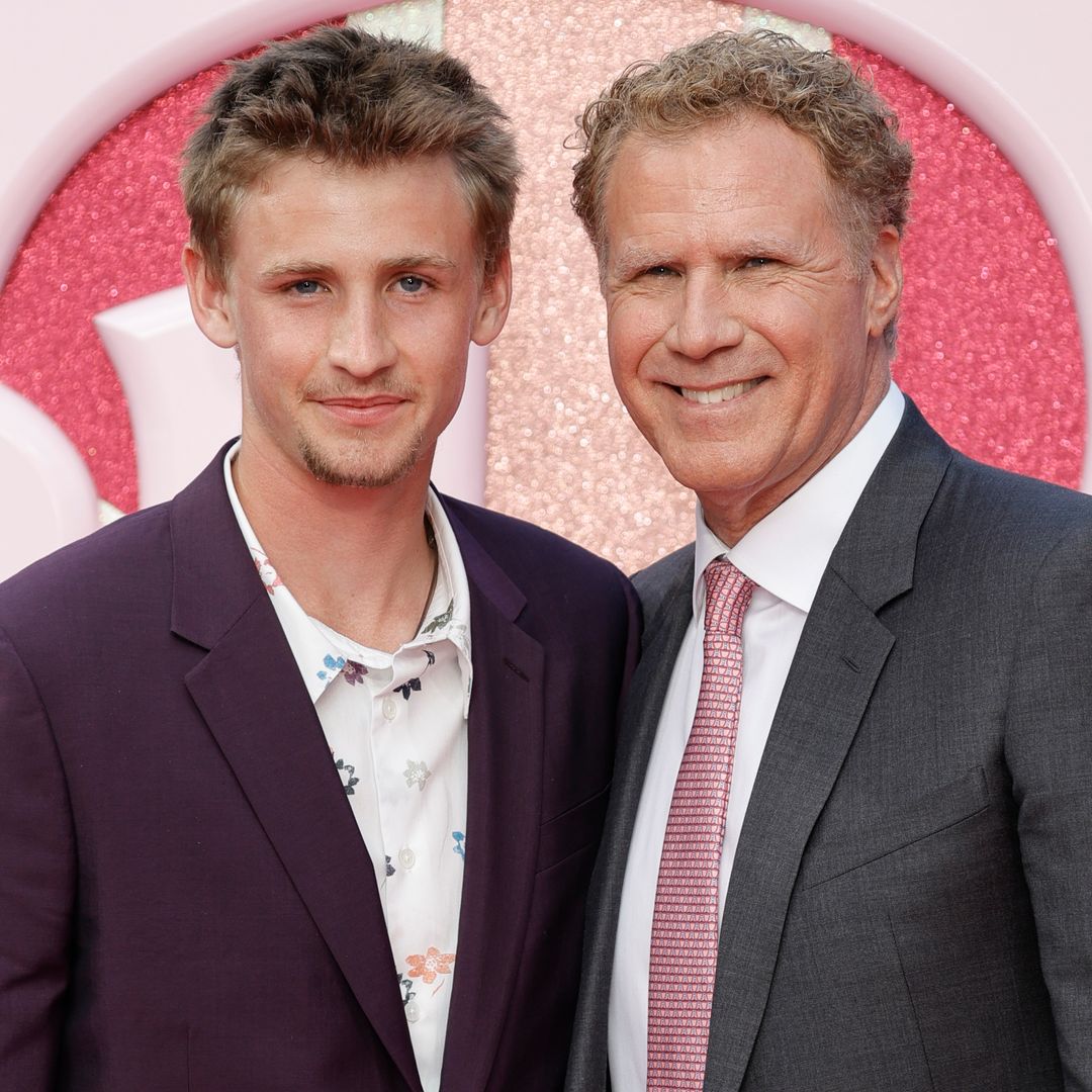 Will Ferrell's son Magnus channels Saturday Night Fever for red carpet appearance with dad