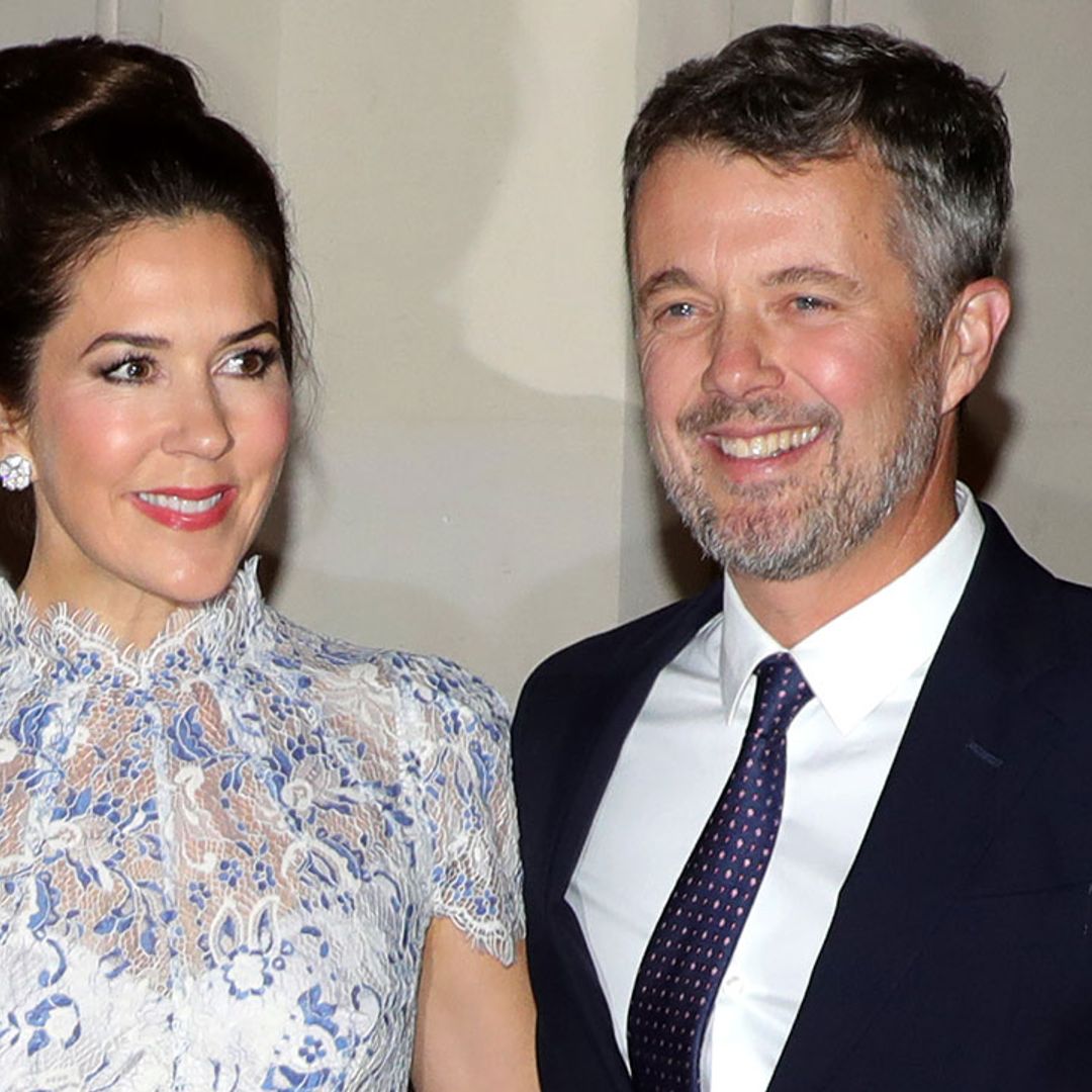 Princess Mary and Prince Frederik share cosy snap from their living room sofa as they cuddle up to watch TV