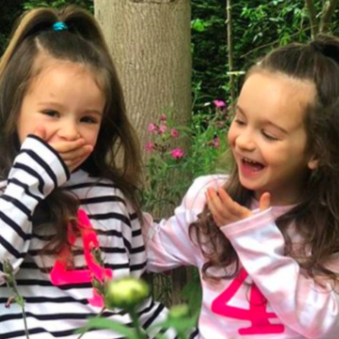 Ronnie Wood's twins Alice and Gracie receive personalised birthday cakes that could feed an army