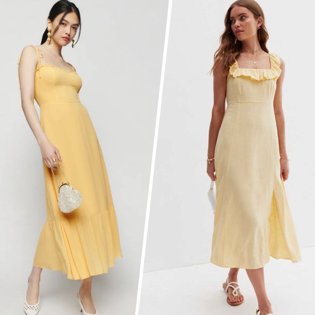 14 of our favourite yellow dresses for summer