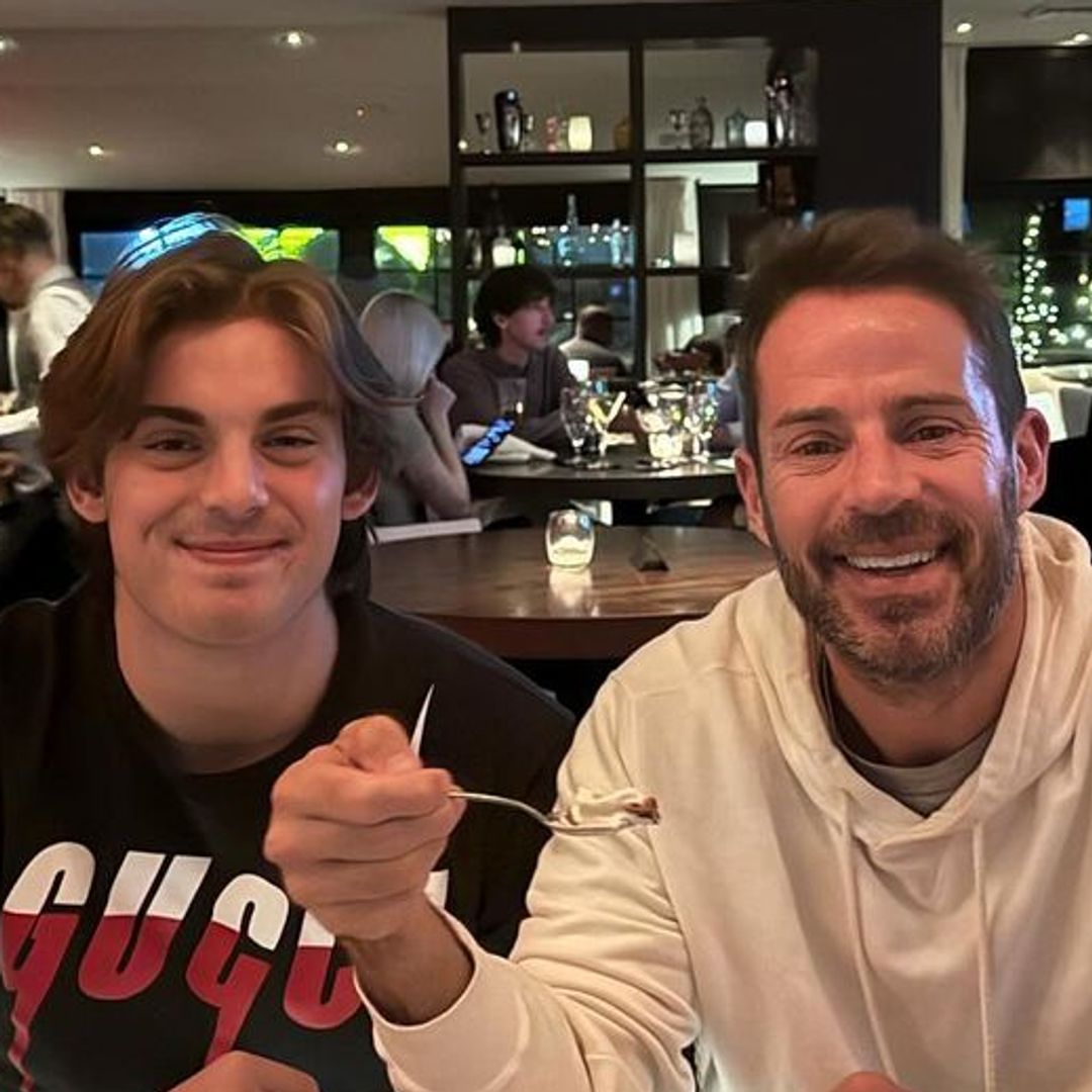 Jamie Redknapp shares rare photos of son Charley as they enjoy incredible stateside reunion
