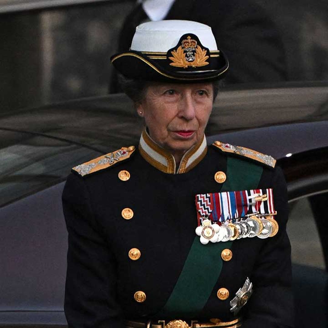 Princess Anne makes history at Queen's vigil – poignant photos