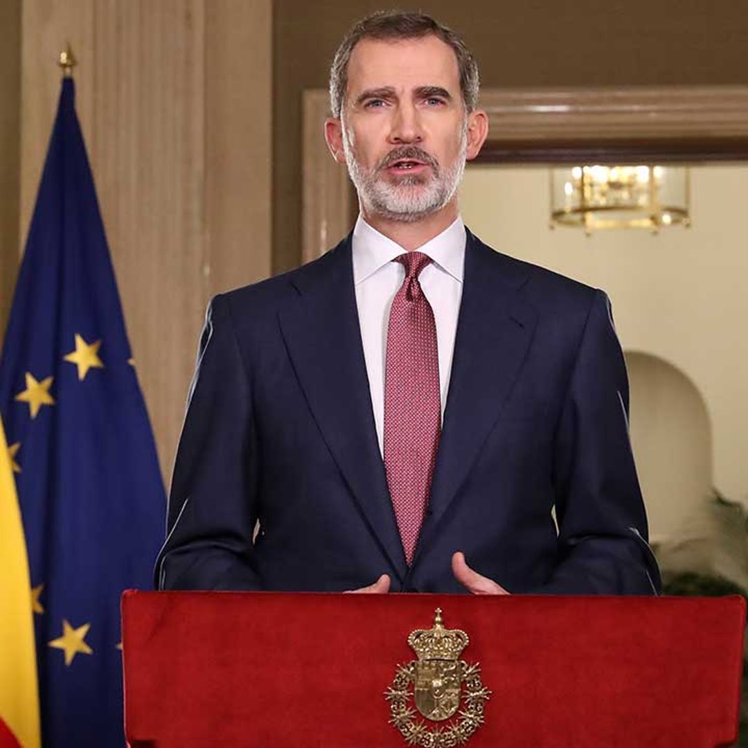 King Felipe of Spain urges nation to stay strong and expresses sympathy during coronavirus crisis