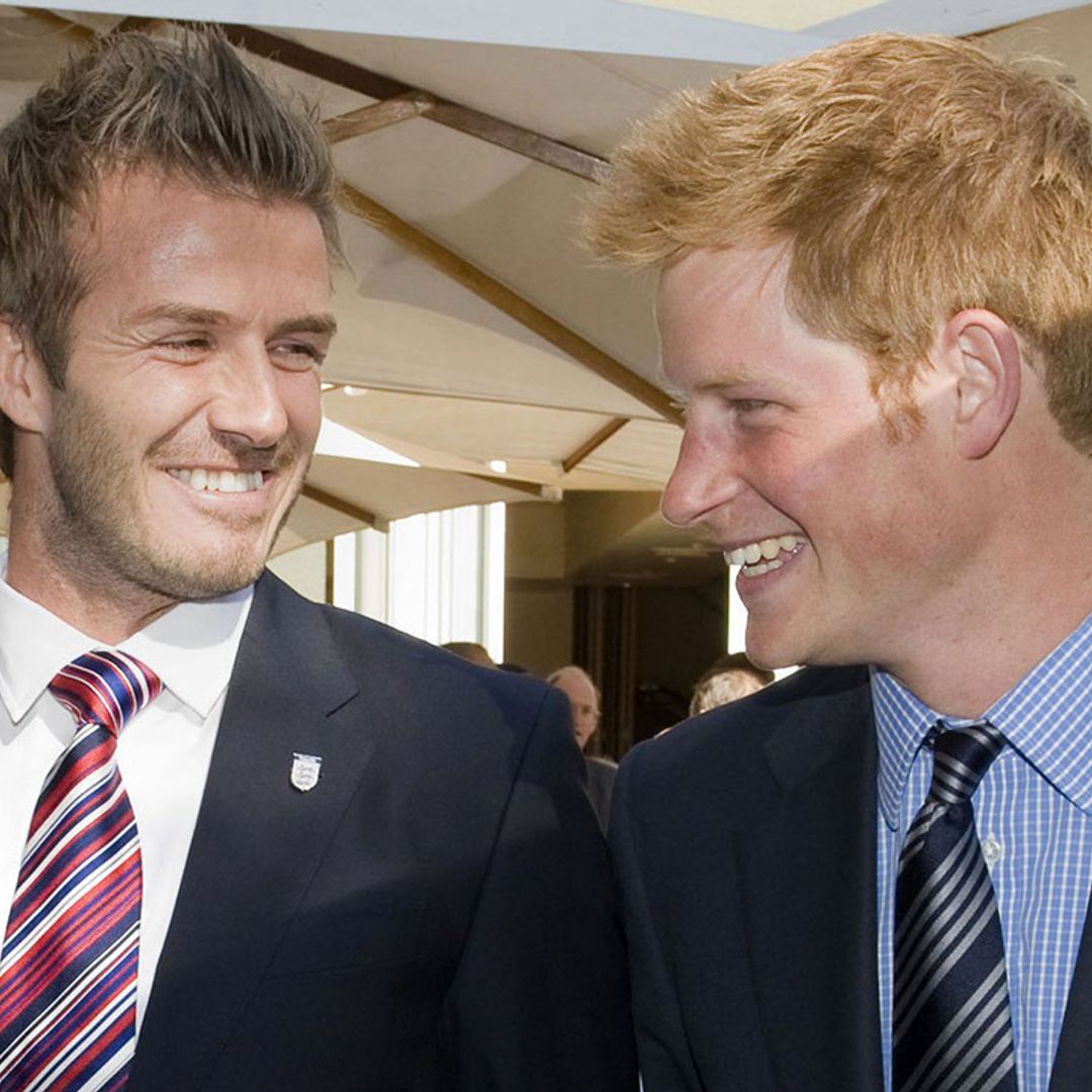 David Beckham says Prince Harry is the dad 'every father wants to be'