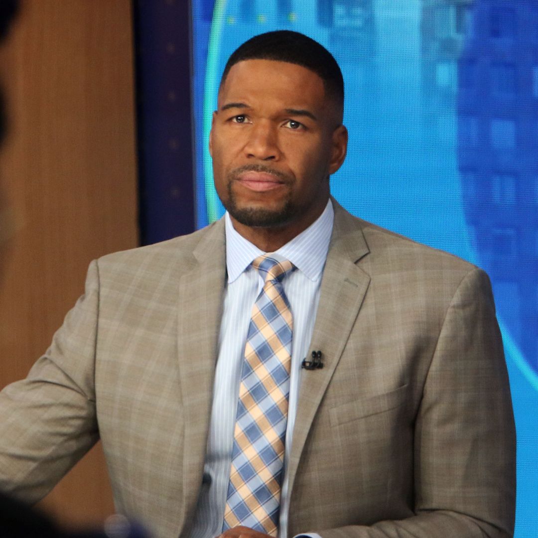 Michael Strahan says 'you're creeping me out' during discussion with co-star on GMA