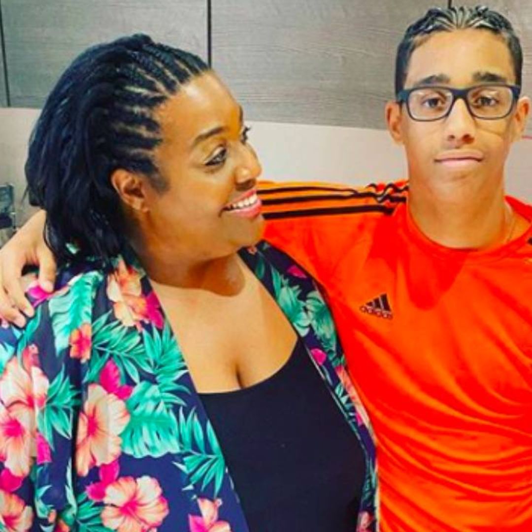 Alison Hammond and her son Aidan suffer major cooking fail in hilarious new video