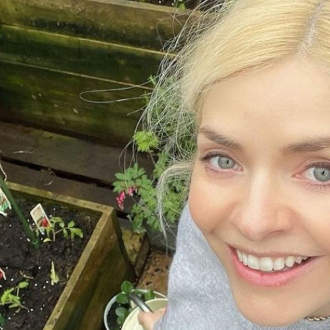 Holly Willoughby shares unseen area of garden in new selfie