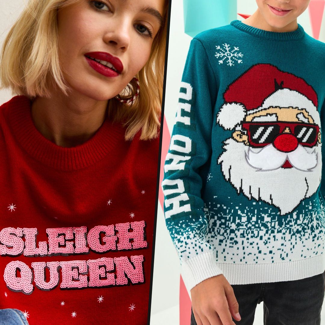 12 cool Christmas jumpers for teens and tweens