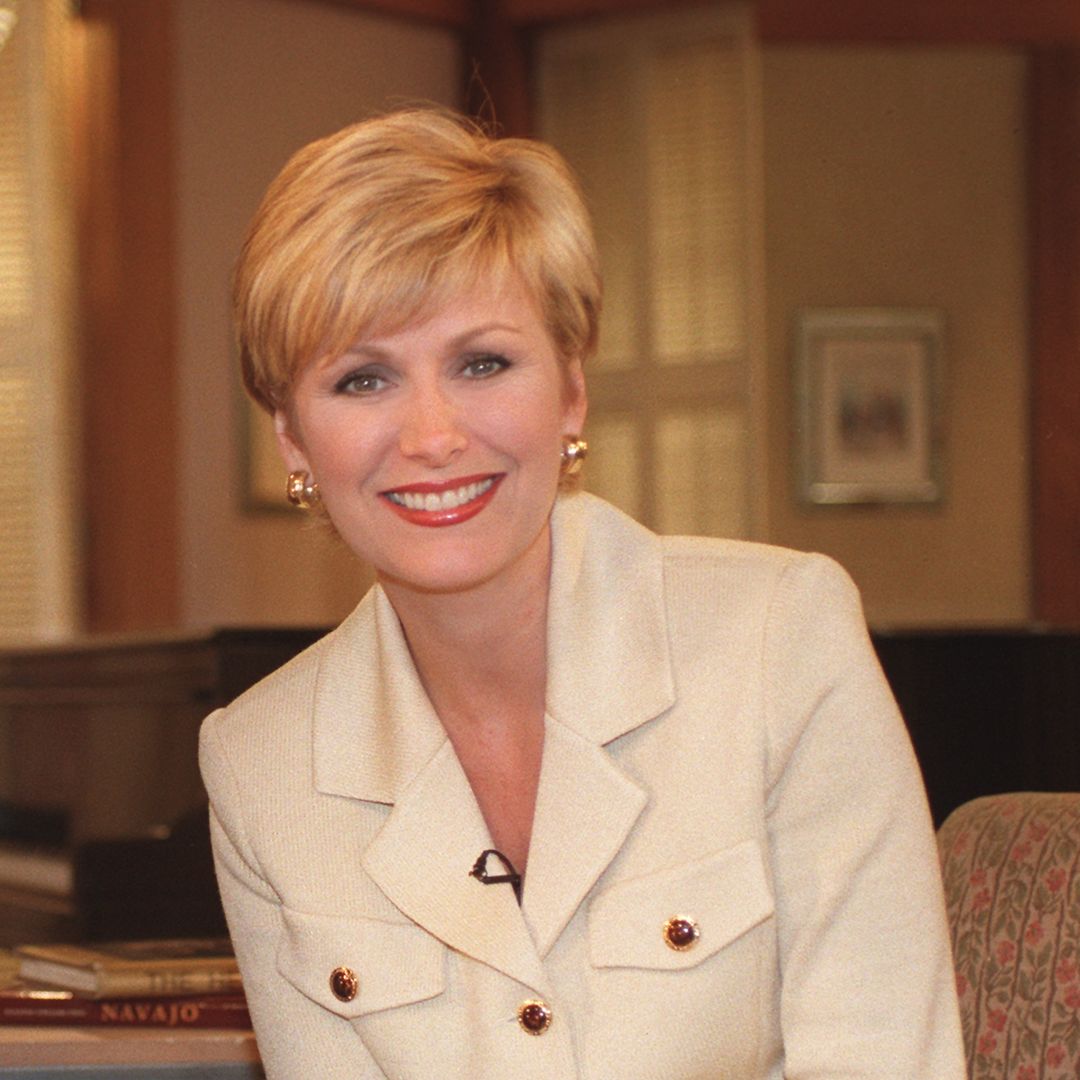 Olivia Newton-John, Lisa McRee appearing on 'Good Morning America' to discuss the re-release of 'Grease'.